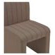 Sally Light Brown Performance Fabric Upholstered Dining Chair