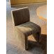 Sally Cedar Green Performance Fabric Upholstered Dining Chair