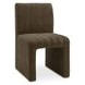Sally Cedar Green Performance Fabric Upholstered Dining Chair