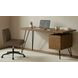 Sally Light Brown Performance Fabric Upholstered Office Chair