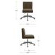 Sally Cedar Green Performance Fabric Upholstered Office Chair
