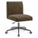 Sally Cedar Green Performance Fabric Upholstered Office Chair