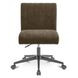 Sally Cedar Green Performance Fabric Upholstered Office Chair