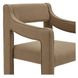 Elise Ochre Performance Fabric Upholstered Dining Chair