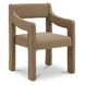 Elise Ochre Performance Fabric Upholstered Dining Chair
