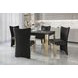 Empire Black 72" Rectangular Dining Room Set