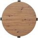 Darcie Brown Round Cocktail Table