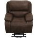Brookings Brown Power Lift Recliner with Heat and Massage
