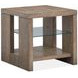 Everpine Spiced Brown Rectangular End Table