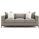 Noel Gray 88" Sofa with Pillows