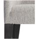 Prado Gray Upholstered Arm Chair Set Of 2