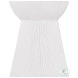 Casitas White Accent Table