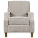 York Sand Recliner Accent Chair with Nailhead Trim