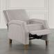 York Sand Recliner Accent Chair with Nailhead Trim