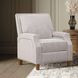 York Sand Recliner Accent Chair with Nailhead Trim