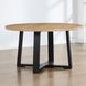 Magnolia Black 54" Round Dining Table