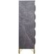 Symmetry Gray Upholstered Panel Bedroom Set