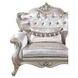 Monique Beige Upholstered Accent Chair