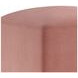 Lowry Dusty Rose Square Ottoman