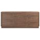 Round Off Walnut 4 Door Sideboard