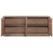 Round Off Walnut 4 Door Sideboard