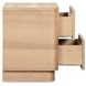 Round Off Natural Oak 2 Drawer Tall Nightstand