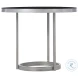 Bonfield Nickel And Black Cocktail Table