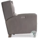 Weller Dark Gray Leather Power Recliner