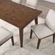Canton Brown and Beige Upholstered Side Chair Set of 2