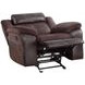 Pueblo Brown 91" Manual Reclining Living Room Set