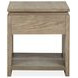 Conrad Stone Harbor Gray Rectangular End Table