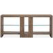 Everpine Spiced Brown Rectangular Sofa Table