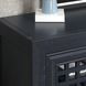 Rio Blue 4 Door Accent Cabinet