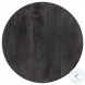 Commerce And Market Black Natural Wood Spot Table
