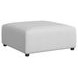 Frida Beige Upholstered Outdoor Square Modular Ottoman