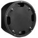 Colvin Black Round Coffee Table with Casters