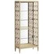 Eave Sundrenched Oak Etagere with 4 Shelves