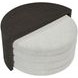 Florence Black and Gray D Shape Nesting Cocktail Table