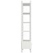 Haven Warm White Etagere with 4 Shelves