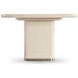 Brigitte Beige 110" Extendable Rectangular Dining Table
