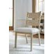 Sunset Cove White Upholstered Wood Back Side Chair Set of 2