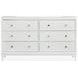 Springhouse Whisper White 6 Drawer Dresser