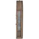 Medley Brown Arch 1 Sliding Door Curio Cabinet with LED Lighting