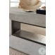 Mercantile Gray And Antique Brass Passage Console Table