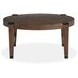 Kaysen Wallaby and Matte Black Round Cocktail Table