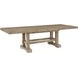 Napa Brown 72" Extendable Rectangular Dining Table