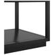 Glaze Onyx Rectangular Glass Top Cocktail Table