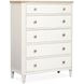 Echo Isles Sea Pearl and Driftwood 5 Drawer Chest