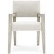 Tempo Cream Performance Fabric Arm Chair