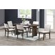 Kody Beige Upholstered Dining Chair Set of 2